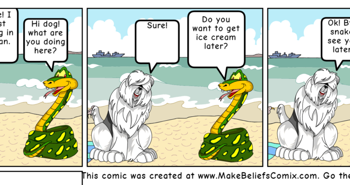 Dog And Snake