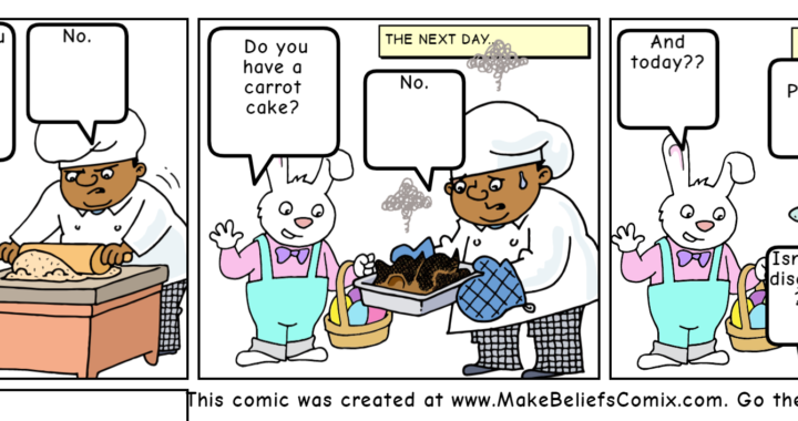 The carrot cake