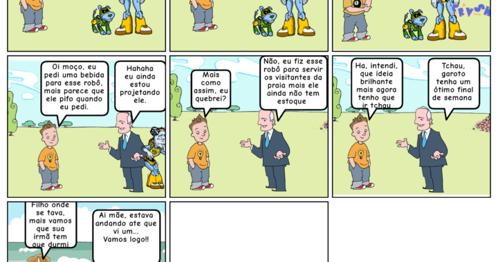 O robô de vendas