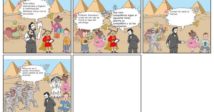 El escape de la Momia
